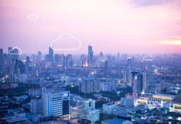 cloud computing banner background smart city2 uai