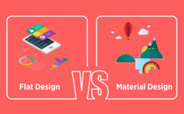 Matеrial dеsign vs. Flat dеsign